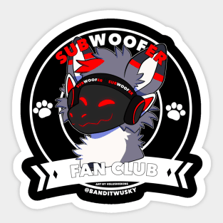 subWOOFer Fan Club Sticker